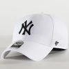Offres 💯 Casquette MVP Adjustable MVPSP17WBP New York Yankees Blanc Noir de '47 Brand ⌛ -'47 Brand Soldes 47 brand 215147 MVPSP17WBP WH 20200227T122412 01