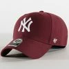 Remise 👏 Casquette MVP Adjustable MVPSP17WBP New York Yankees Bordeaux de '47 Brand 🔥