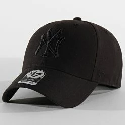 Promo 👍 Casquette MVP Adjustable MVPSP17WBP New York Yankees Noir Noir de '47 Brand 💯