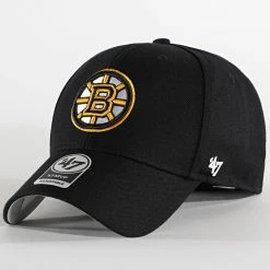 Bon marché 🌟 Casquette MVP Adjustable Boston Bruins Noir de '47 Brand 💯