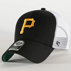 Coupon 💯 Casquette Trucker MVP Adjustable BRANS20CTP Pittsburgh Pirates Noir de '47 Brand ⭐