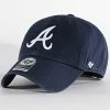 Meilleure vente 👍 Casquette Clean Up Adjustable RGW01GWS Atlanta Braves Bleu Marine de '47 Brand 😍 -'47 Brand Soldes 47 brand 262044 B RGW01GWS RA 20210507T112851 01