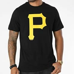 Top 10 🧨 Tee 👕 Shirt Pittsburgh Pirates Imprint Echo Noir de '47 Brand 🥰