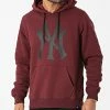 Budget 🔥 Sweat Capuche New York Yankees 545506 Bordeaux de '47 Brand ✨