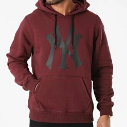 Budget 🔥 Sweat Capuche New York Yankees 545506 Bordeaux de '47 Brand ✨ -'47 Brand Soldes 47 brand 289529 545506 DARK MAROON 20211027T144501 03