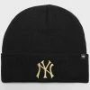 Meilleure vente ❤️ Bonnet New York Yankees Noir Doré de '47 Brand ⭐ -'47 Brand Soldes 47 brand 289593 B HYMKM17ACE BKD 20211027T090201 01