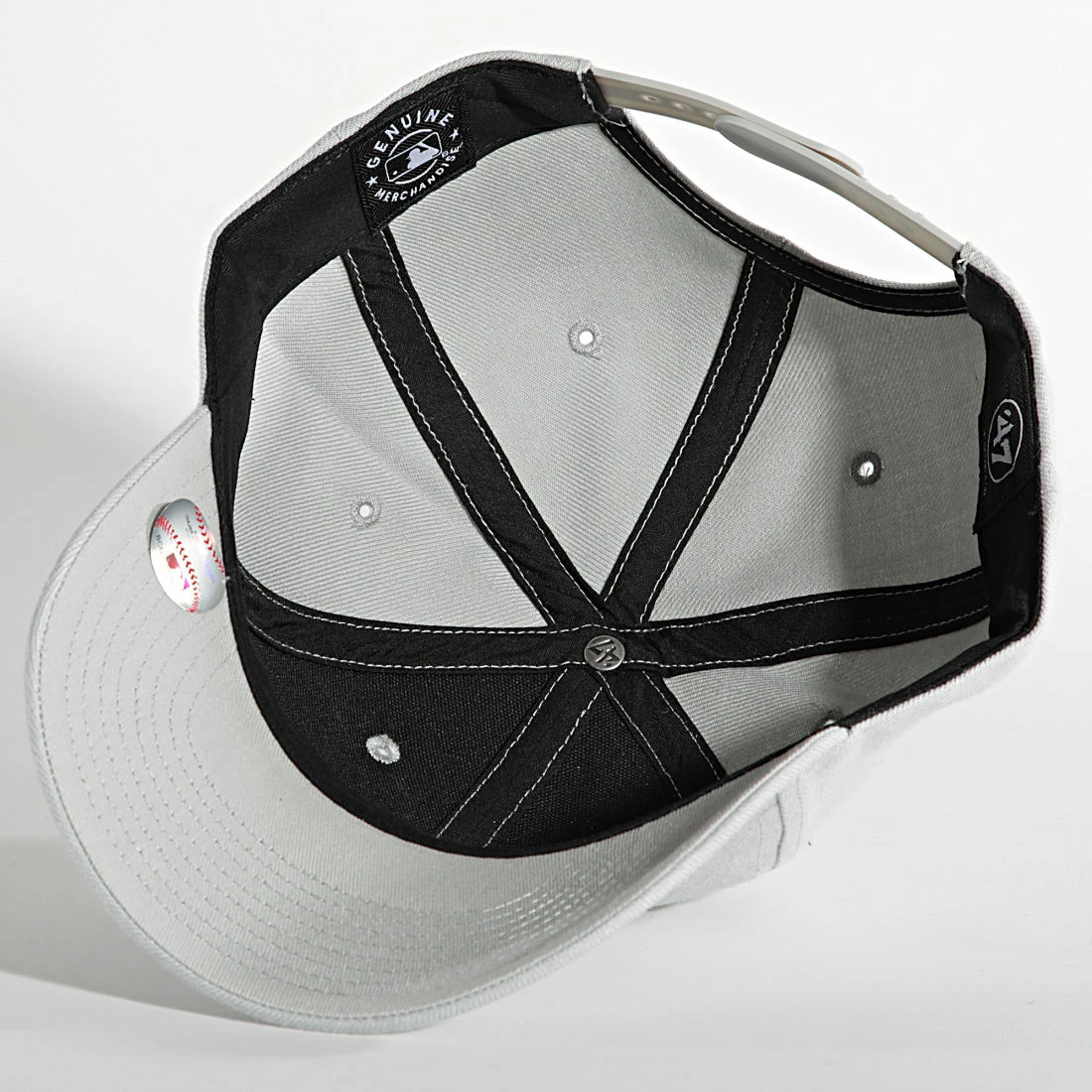 Meilleure vente 👏 Casquette MVP MVPSP17WBP New York Yankees Gris de '47 Brand 💯 6 Meilleure vente 👏 Casquette MVP MVPSP17WBP New York Yankees Gris de '47 Brand 💯 – Image 4