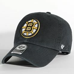 Offres 💯 Casquette Clean Up RGW01GWS Boston Bruins Noir de '47 Brand 🌟