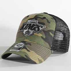 Tout neuf 💯 Casquette Trucker MVP CBRAN08GWP Los Angeles Kings Noir de '47 Brand 🌟