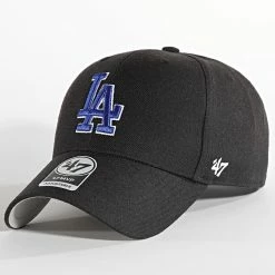 Grosses soldes 🎁 Casquette MVP Adjustable MVP12WBV Los Angeles Dodgers Noir de '47 Brand ❤️