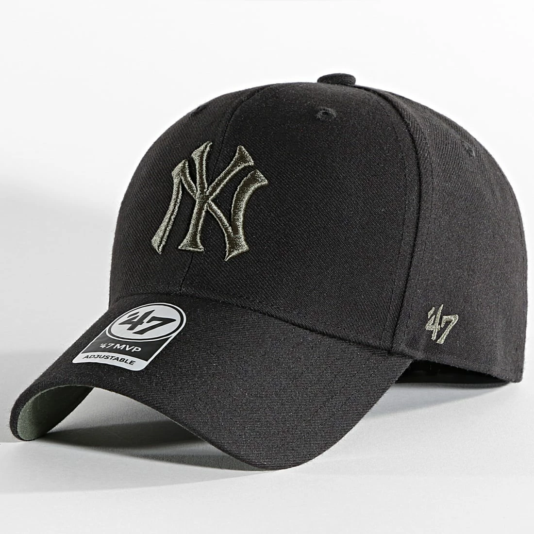 Nouveau 😉 Casquette MVP New York Yankees Noir de '47 Brand 😉 3 Nouveau 😉 Casquette MVP New York Yankees Noir de '47 Brand 😉
