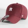 Remise ✨ Casquette MVP Mini New York Yankees Bordeaux de '47 Brand 🛒 -'47 Brand Soldes 47 brand 330594 B BRMPS17WBP KM 20220816T155402 01
