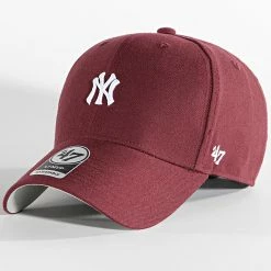 Remise ✨ Casquette MVP Mini New York Yankees Bordeaux de '47 Brand 🛒