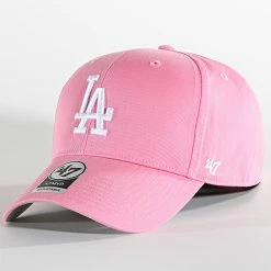 Remise 😀 Casquette MVP Los Angeles Dodgers Rose de '47 Brand ⌛