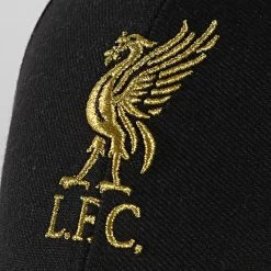 Vente flash 🎁 Casquette MVP Liverpool FC Noir Doré de '47 Brand 🌟 -'47 Brand Soldes 47 brand 330710 EPL MTLCS04WBP BK 20220817T102025 02