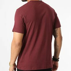 Meilleure vente 😀 Tee 👚 Shirt New York Yankees Base Runner Embroidery Echo Bordeaux de '47 Brand 🤩 -'47 Brand Soldes 47 brand 331061 681630BR 564972 DARK MAROON 20220805T110117 04