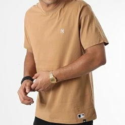 Meilleure affaire 👍 Tee 👕 Shirt New York Yankees Base Runner Embroidery Echo Camel de '47 Brand 🎉 -'47 Brand Soldes 47 brand 331068 681630BR 561487 CAMEL 20220805T145545 03