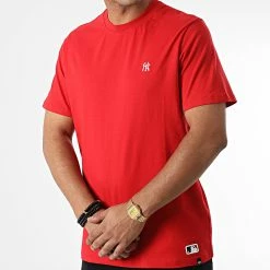 Budget ✨ Tee 👕 Shirt New York Yankees Base Runner Embroidery Echo Rouge de '47 Brand 👏 -'47 Brand Soldes 47 brand 331070 681630BR 564974 RED 20220805T145359 03