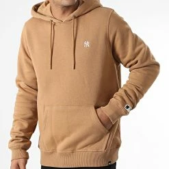 Vente flash 👏 Sweat Capuche New York Yankees Base Runner Embroidery Camel de '47 Brand 🎉 -'47 Brand Soldes 47 brand 331081 681631BR 561488 CAMEL 20220805T145506 03
