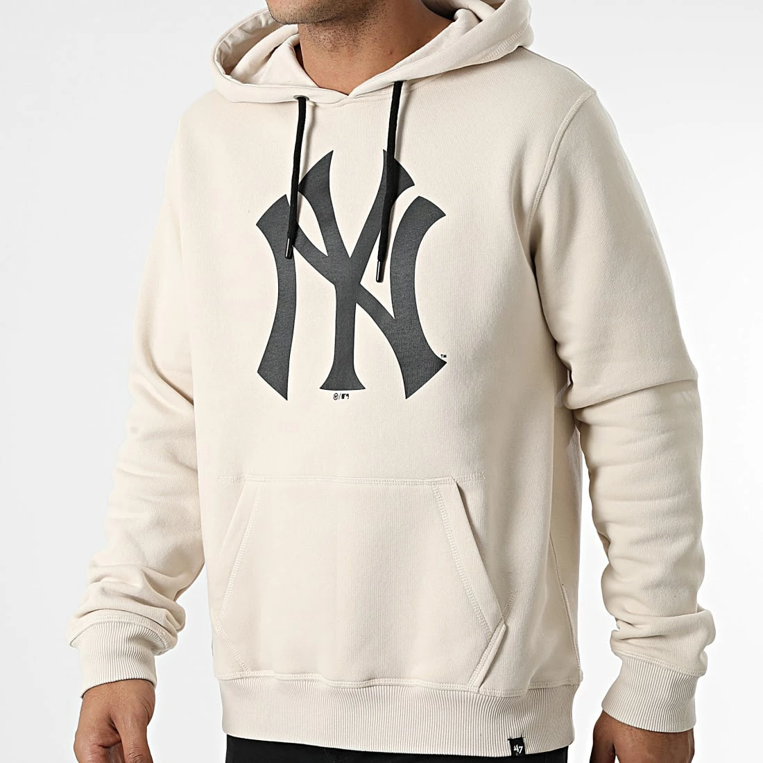 De gros 🎁 Sweat Capuche New York Yankees Imprint Burnside Beige de '47 Brand 😀 3 De gros 🎁 Sweat Capuche New York Yankees Imprint Burnside Beige de '47 Brand 😀