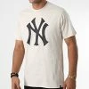 Meilleur prix 😍 Tee 👕 Shirt New York Yankees Imprint Echo Beige de '47 Brand 🌟 -'47 Brand Soldes 47 brand 331126 681630AB 568333 BONE 20220805T143808 01