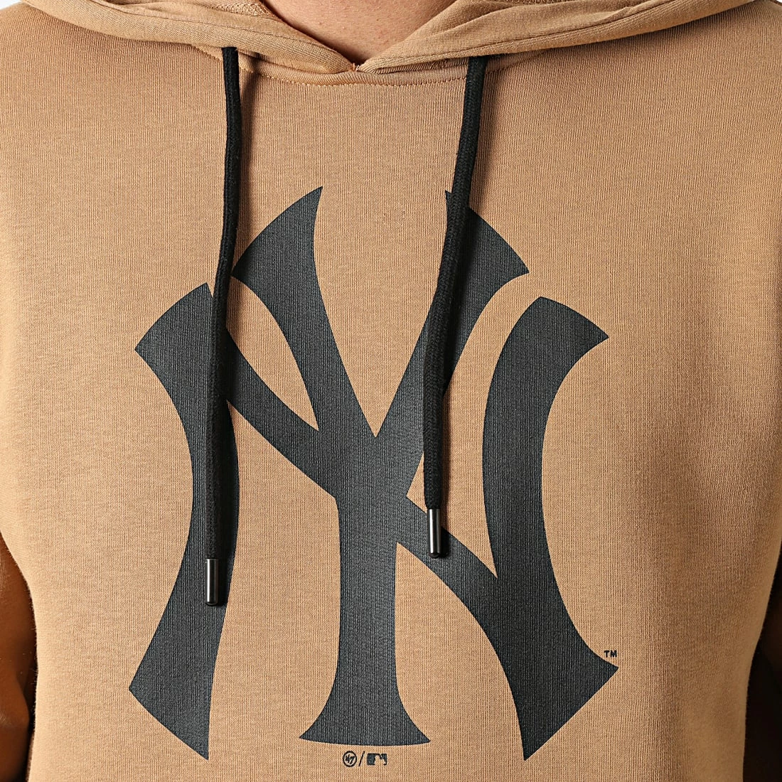 Bon marché ⌛ Sweat Capuche New York Yankees Imprint Burnside Camel de '47 Brand ✔️ 4 Bon marché ⌛ Sweat Capuche New York Yankees Imprint Burnside Camel de '47 Brand ✔️ – Image 2