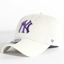 Sortie 🛒 Casquette '47 Clean Up New York Yankees Beige de '47 Brand 🔔