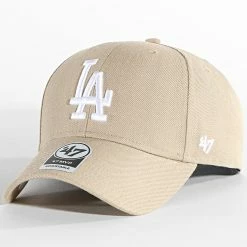Remise 😀 Casquette ⚾ Baseball Los Angeles Dodgers MVPSP12WBP Beige de '47 Brand 👍