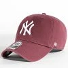 Promo 👏 Casquette '47 Clean Up New York Yankees Bordeaux de '47 Brand 👍