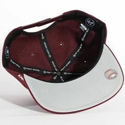 Offres 🎉 Casquette Snapback MLB New York Yankees No Shot Captain Bordeaux de '47 Brand 🧨 -'47 Brand Soldes 47 brand 340610 B NSHOT17WBP KM 20221005T142206 04