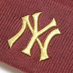 Promo 🎁 Bonnet New York Yankees Bordeaux Doré de '47 Brand ✨ -'47 Brand Soldes 47 brand 340667 B HYMKM17ACE KMA 20221005T142733 02