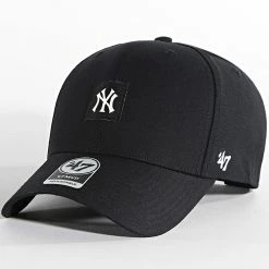 De gros 💯 Casquette Snapback New York Yankees Compact Noir de '47 Brand 😀