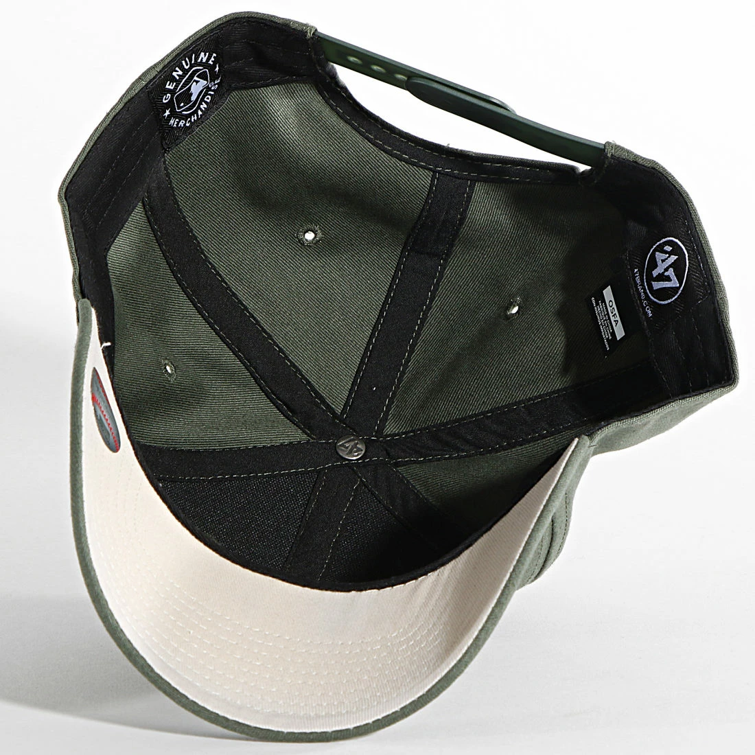 Offres 🛒 Casquette Snapback New York Yankees Compact Vert Kaki de '47 Brand 🌟 6 Offres 🛒 Casquette Snapback New York Yankees Compact Vert Kaki de '47 Brand 🌟 – Image 4