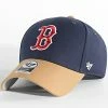 Meilleur prix 👍 Casquette MLB Boston Red Sox Campus Bleu Marine Camel de '47 Brand 💯 -'47 Brand Soldes 47 brand 340700 B CAMPC02GWS NYA 20221005T141158 01