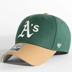 Top 10 ⭐ Casquette Snapback MVP Oakland Athletics Vert de '47 Brand 😍