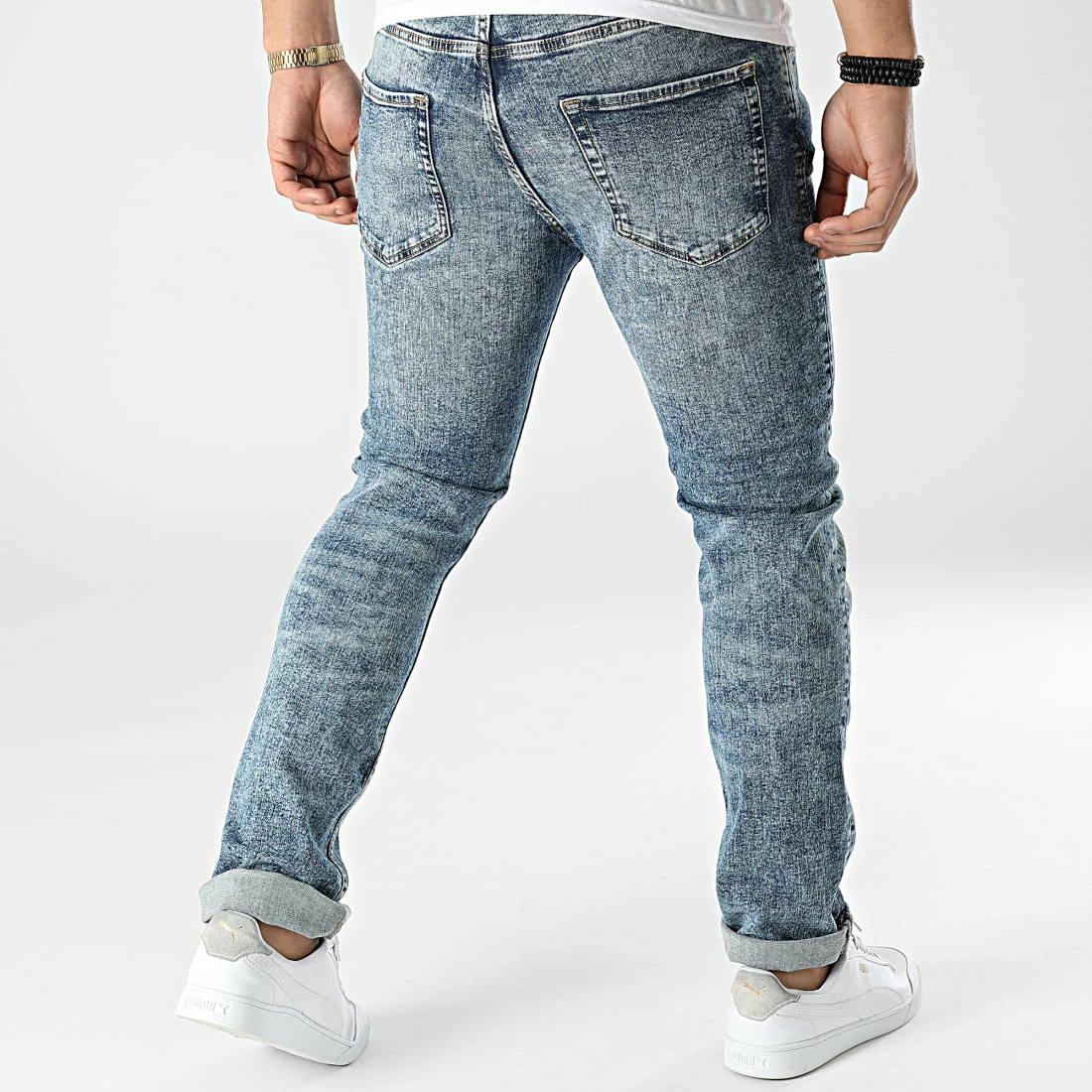 Meilleure affaire 😀 Jean Slim AKM Bleu Wash de Produkt 😍 – Image 4