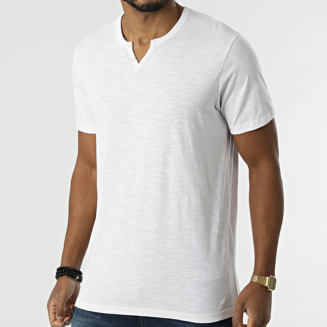 Budget 🌟 Tee 👕 Shirt GMS Ret Bleu Blanc de Produkt 🥰