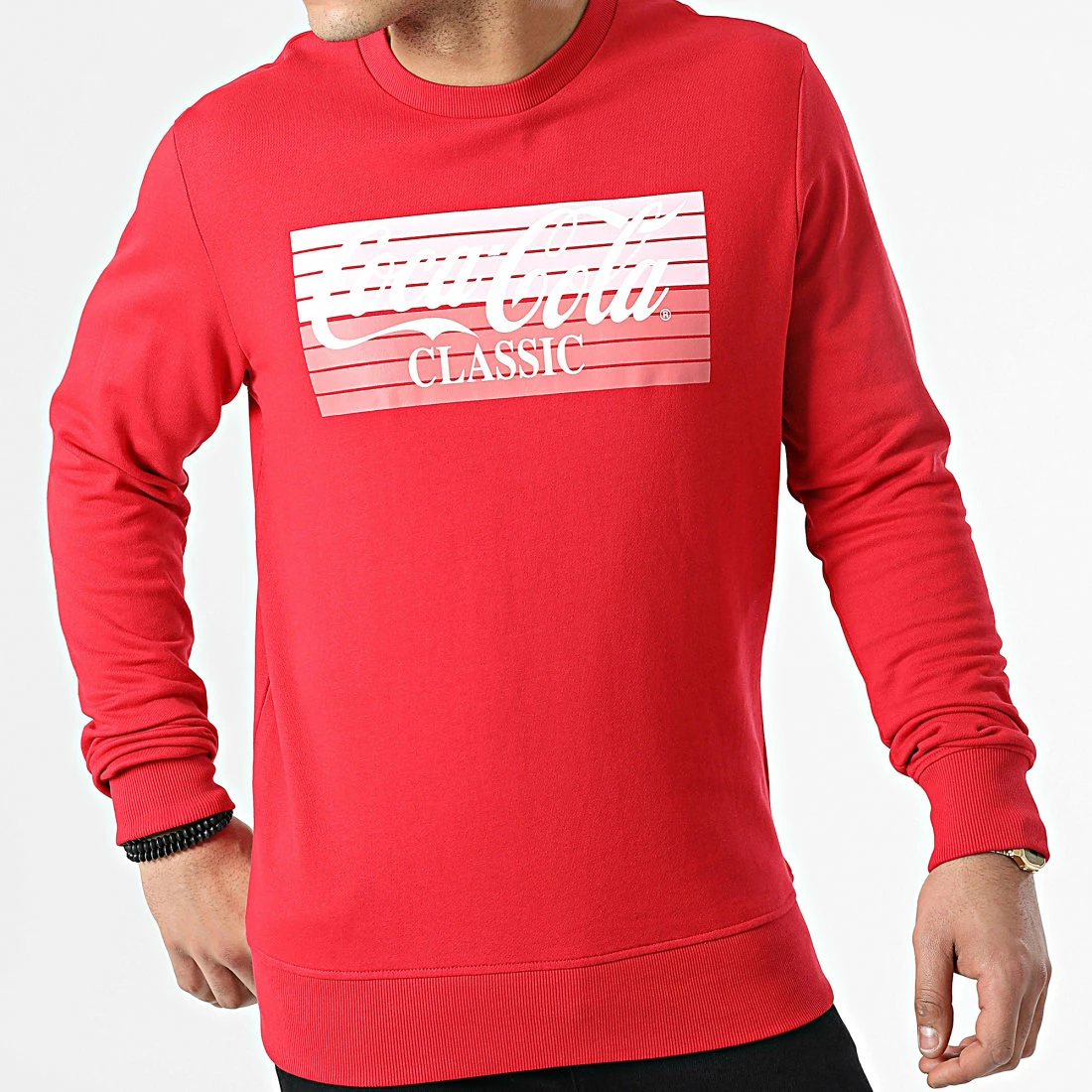 Remise 😍 Sweat Crewneck GMS Cola Rouge de Produkt ❤️ – Image 3