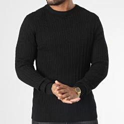 Budget ⌛ Pull Bwo Jeff Cable Noir de Produkt ⌛ -'47 Brand Soldes produkt 328920 12213047 BLACK 20221124T085016 07