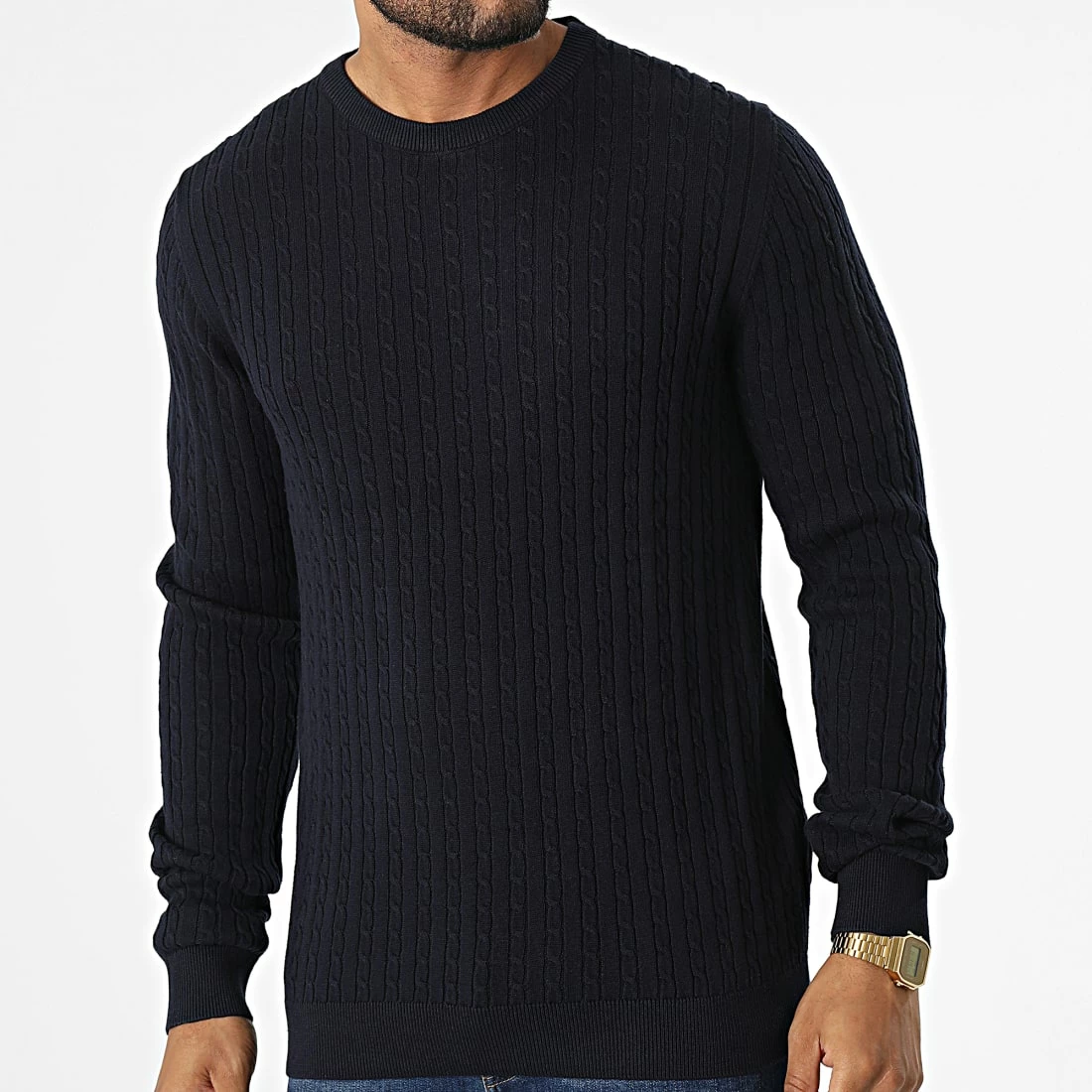 Meilleure vente 🎁 Pull Jeff Cable Bleu Marine de Produkt 🎁 3 Meilleure vente 🎁 Pull Jeff Cable Bleu Marine de Produkt 🎁