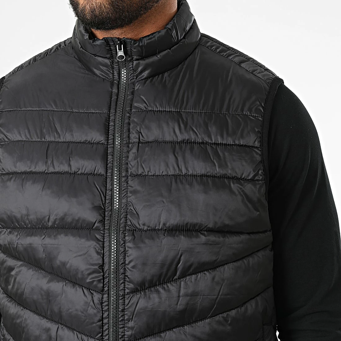 Meilleure affaire 🌟 Doudoune Sans Manches George Noir de Produkt 🔔 – Image 2