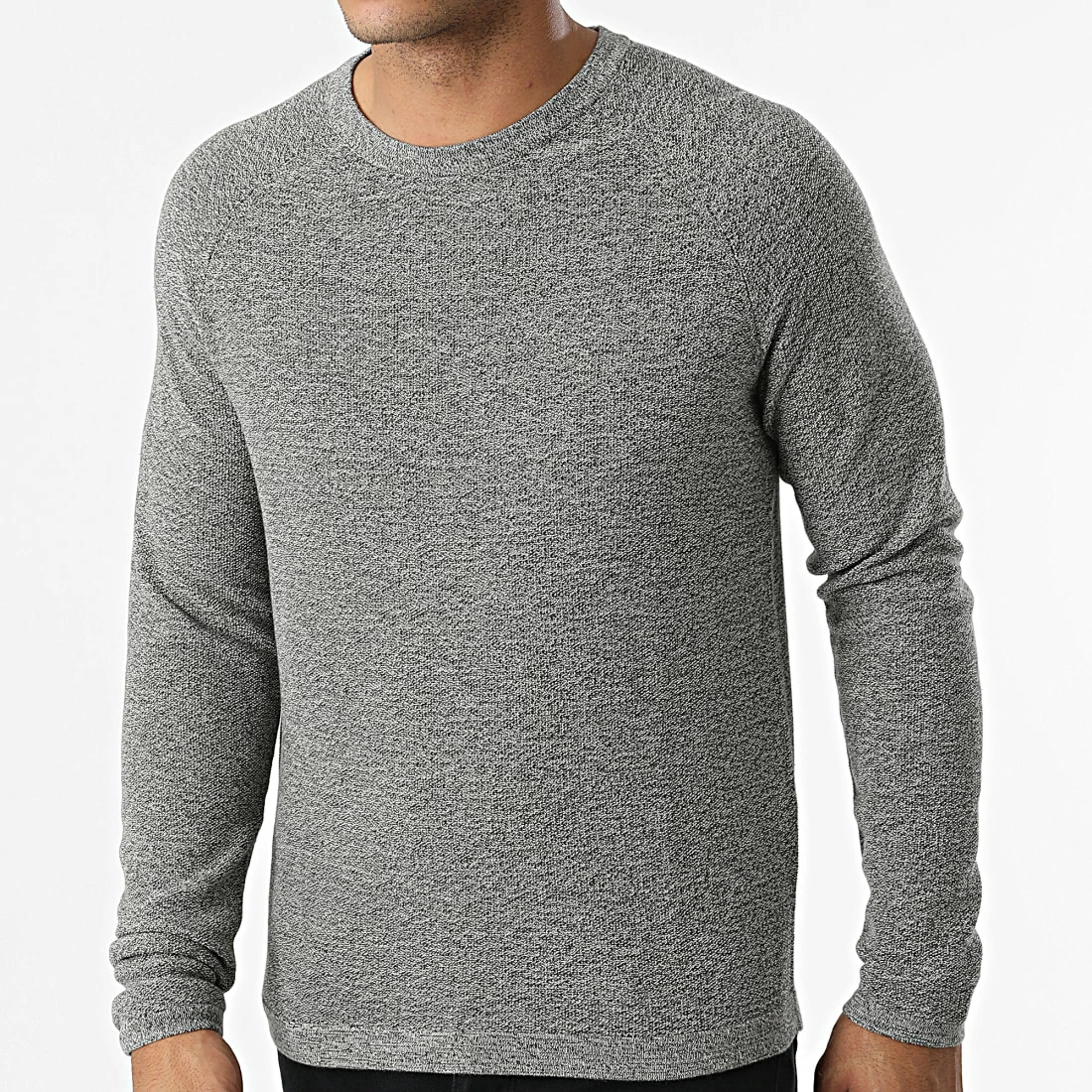 Meilleure vente 🎉 Pull David Gris Anthracite Chiné de Produkt ⌛