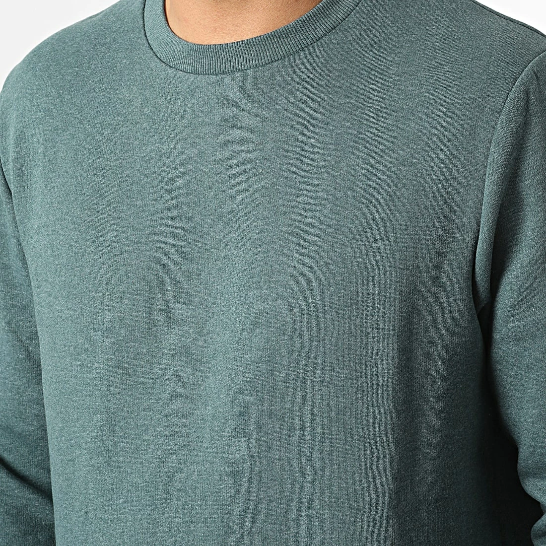 Offres 🎁 Sweat Crewneck GMS Basic Vert Chiné de Produkt 💯 4 Offres 🎁 Sweat Crewneck GMS Basic Vert Chiné de Produkt 💯 – Image 2