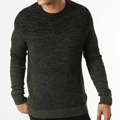 Grosses soldes 😍 Pull 12216293 Vert Chiné de Produkt ✔️ -'47 Brand Soldes produkt 335535 12216293 FOREST NIGHT 20220906T160331 03