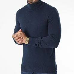 Bon marché 💯 Pull Col Roulé Basic Bleu Marine de Produkt 😉 -'47 Brand Soldes produkt 337505 12194865 NAVY BLAZER 20220922T152547 03