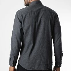 Top 10 🤩 Chemise Manches Longues Bastian Gris Anthracite Chiné de Produkt 👏 -'47 Brand Soldes produkt 339327 12217158 DARK GREY MELANGE 20221020T151522 04