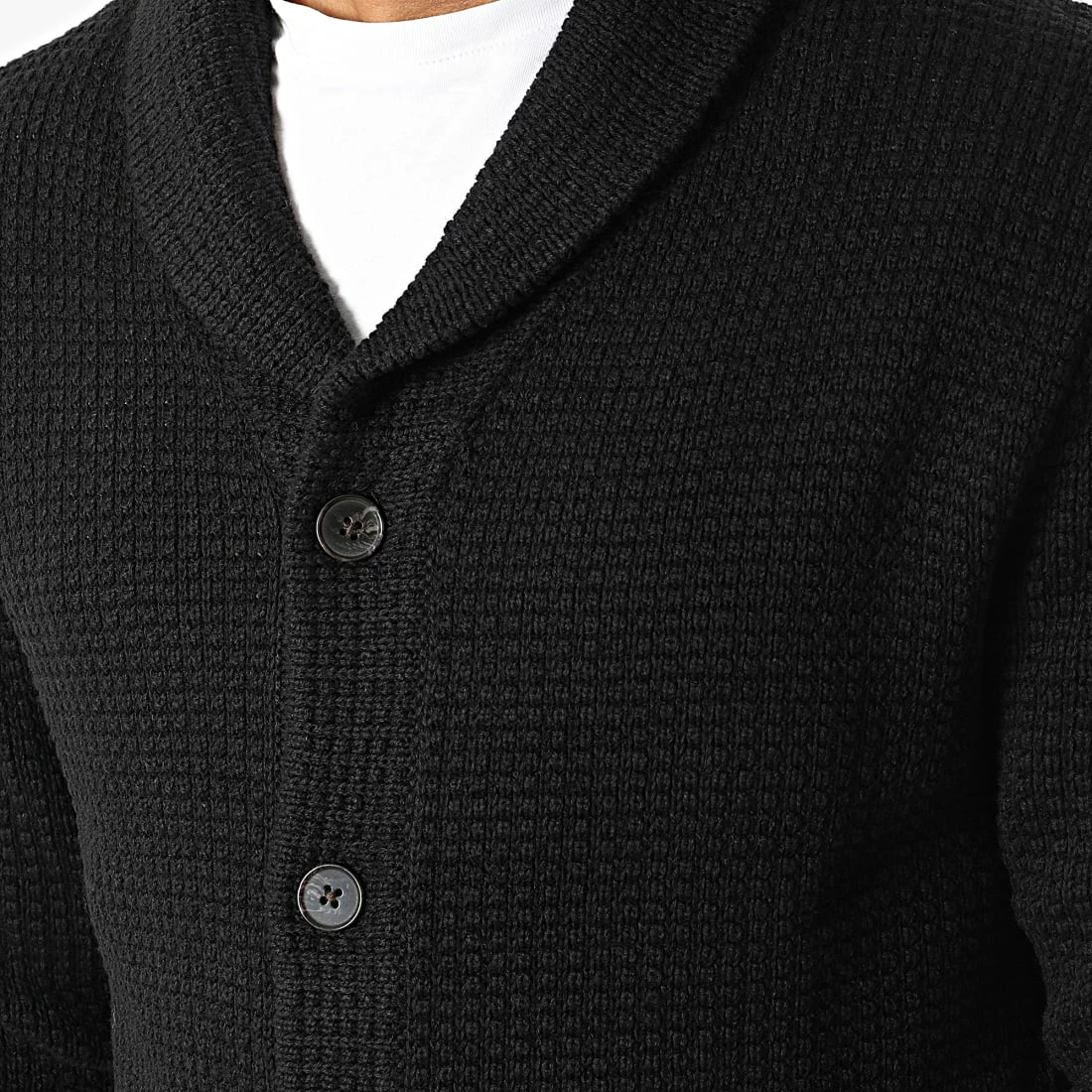 Meilleure affaire 🔔 Cardigan Bwo George Noir de Produkt 👏 – Image 2
