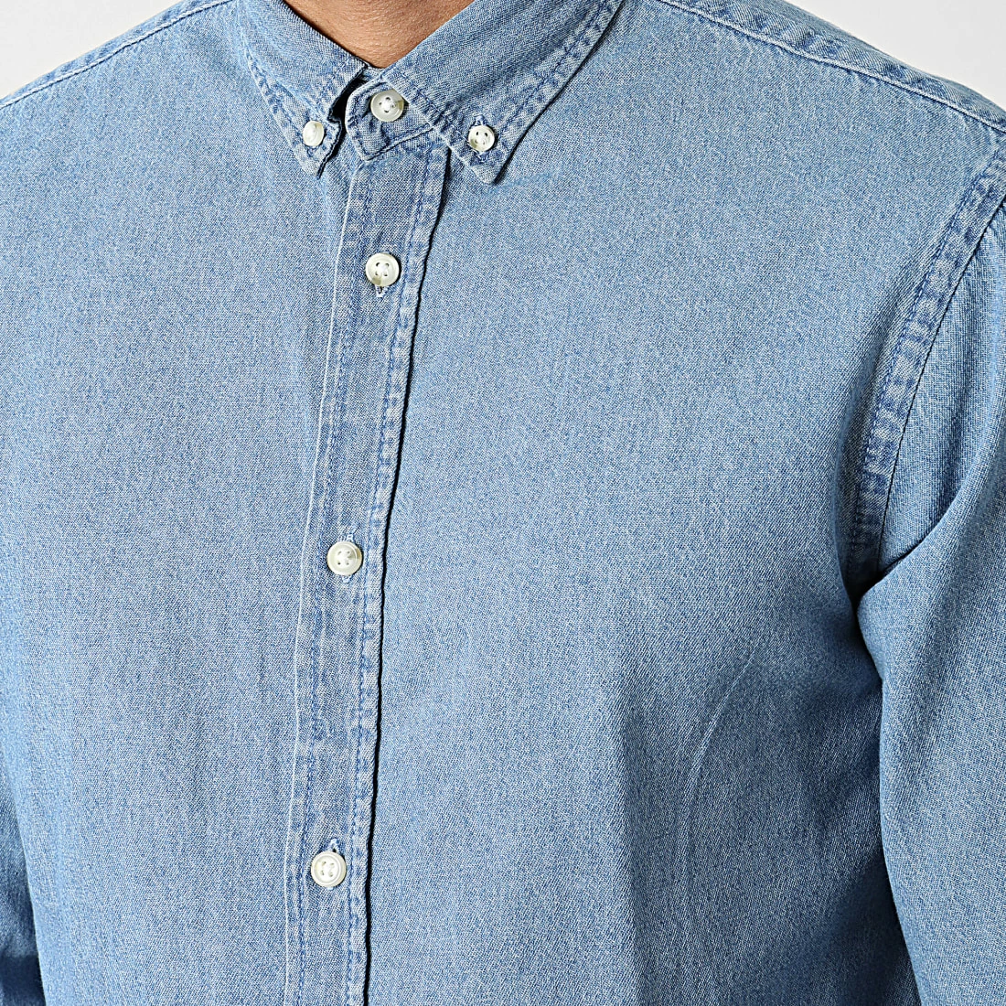Les meilleures critiques de 🎉 Chemise Jean Manches Longues Dek Bleu Denim de Produkt 👏 – Image 2