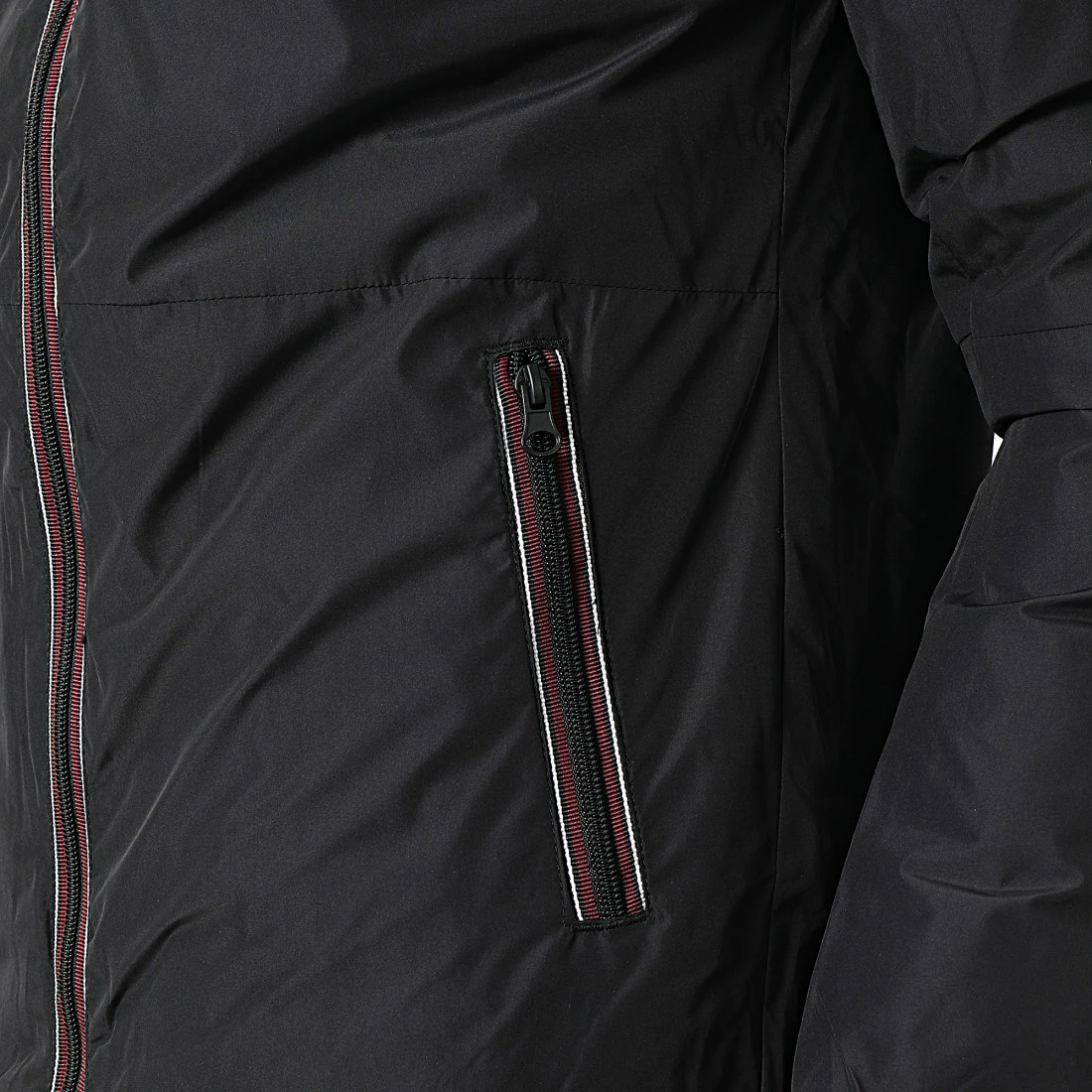 Offres ✨ Veste Zippée Capuche Réversible Mathias 12216406 Noir de Produkt 💯 – Image 2