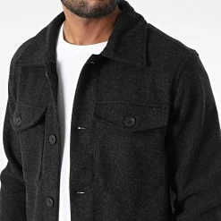 Nouveau 🎁 Surchemise 12217192 Noir de Produkt 🥰 -'47 Brand Soldes produkt 342095 12217192 BLACK MELANGE 20221007T155206 02